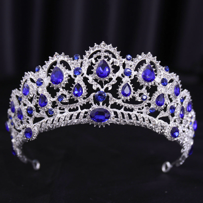Rhinestone Alloy Crown Bridal Hairband Headband Party Favors