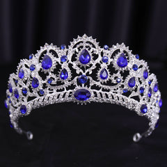Rhinestone Alloy Crown Bridal Hairband Headband Party Favors