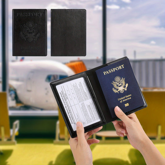 Travel Passport Bag Vaccine Card Holder Multifunctional