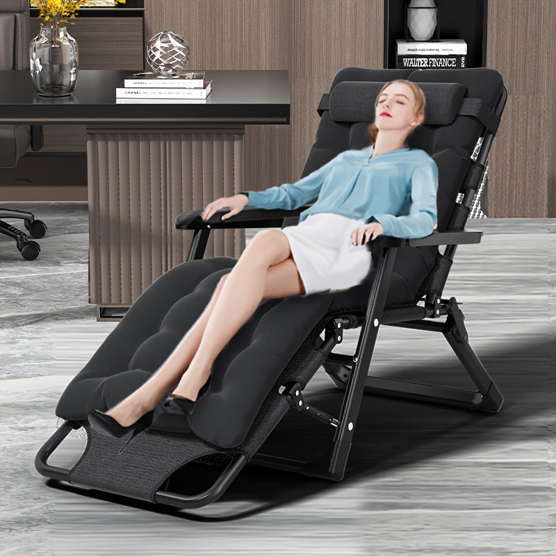 Portable Folding Lounger Chair for Office Home Outdoor Beach