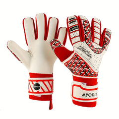 MYOKIA Soccer Goalkeeper Gloves Size 8-10 Indoor Outdoor Training & Match