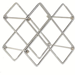 Stylish Stackable Wine Bottle Rack for Home and Office