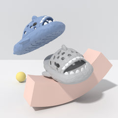 QYA Unisex Meteorite Shark Slides Slippers Lightweight Sandals