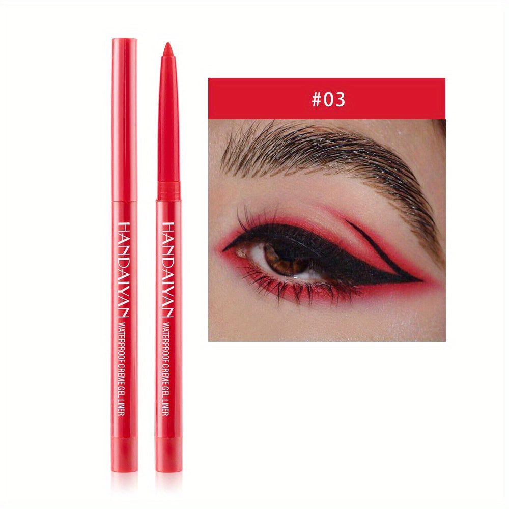 Pearly Matte Gel Eyeliner Pen Waterproof Smudge Proof