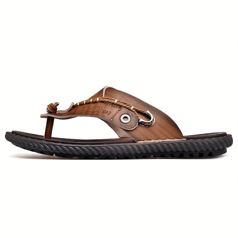 Men's Outdoor Slip On Flip Flops Summer Walking Slippers