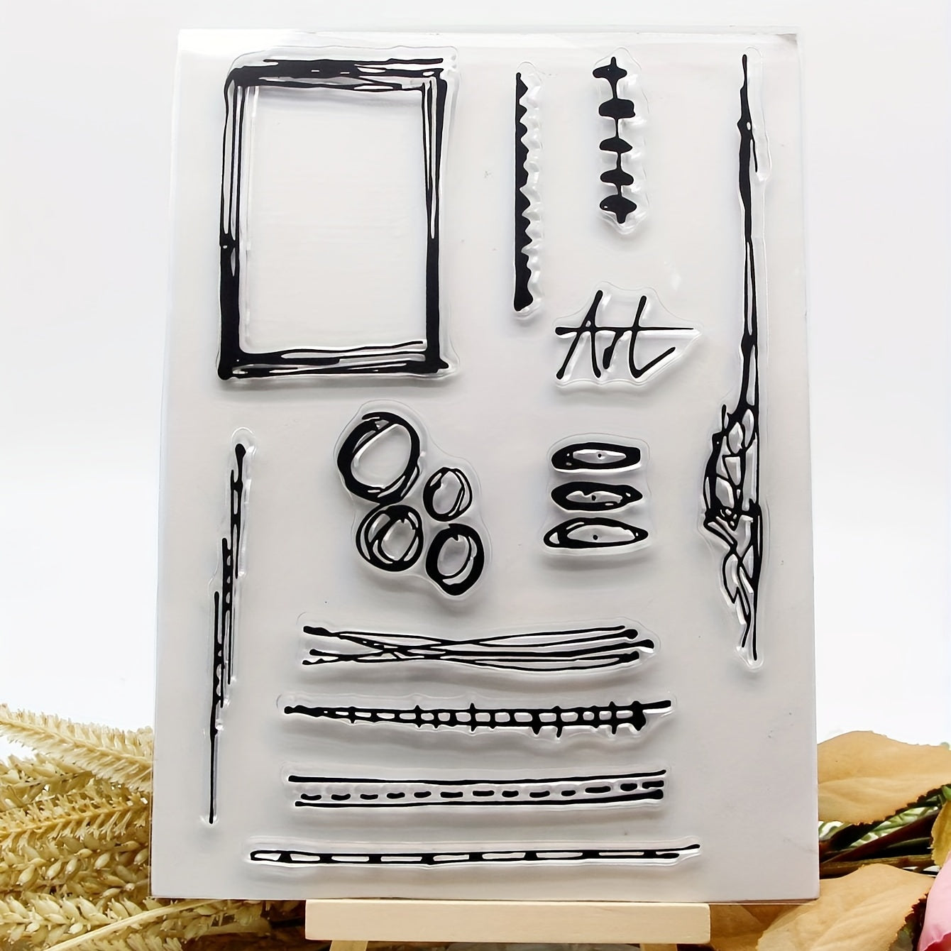 Cartoon Transparent Stamp for DIY Scrapbooking