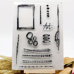 Cartoon Transparent Stamp for DIY Scrapbooking