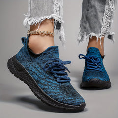 Mesh Breathable Low Top Sneakers Tennis Shoes Lightweight Non slip