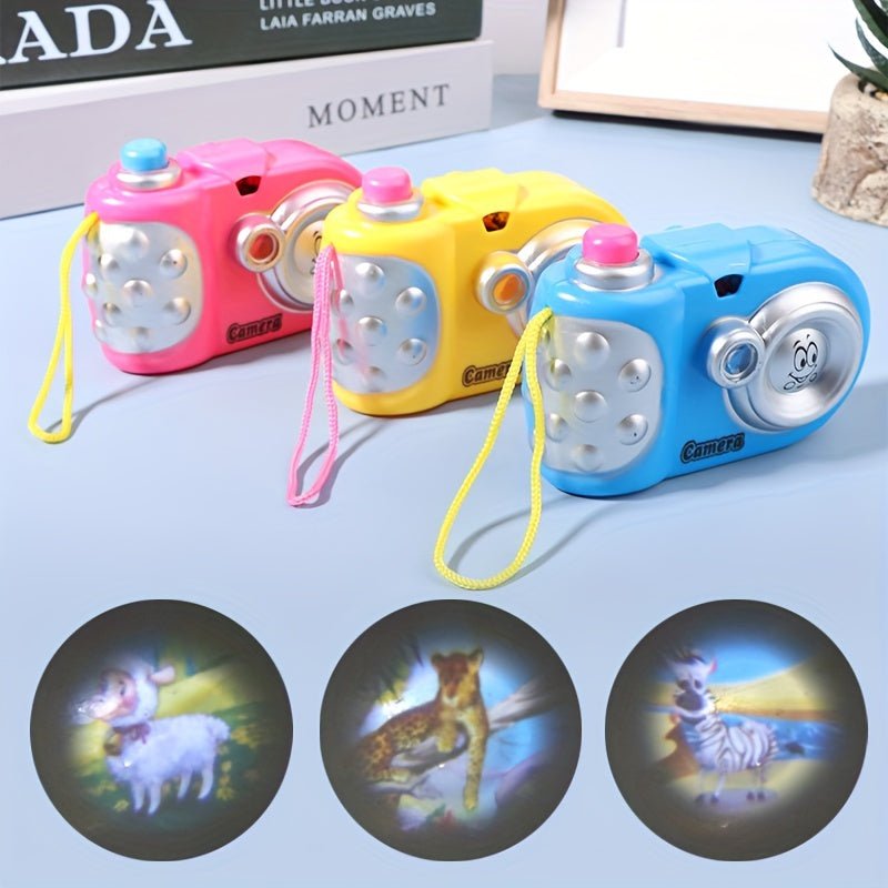 Projection Camera Toy Educational Toys Kids Cartoon Camera