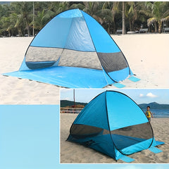 Ultralight Pop Up Beach Tent 2-3 Person Automatic Setup UV50 Protection
