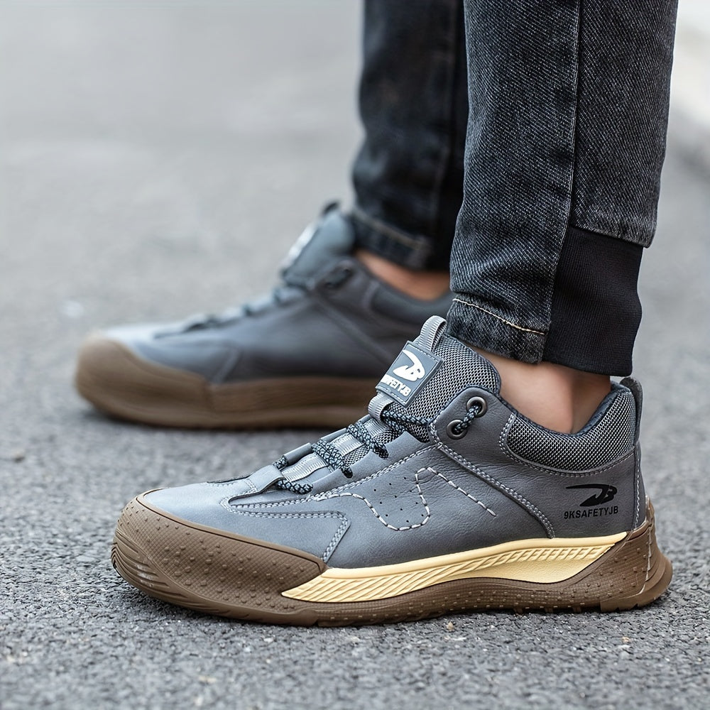 Waterproof Unisex Plastic Toe Work Shoes