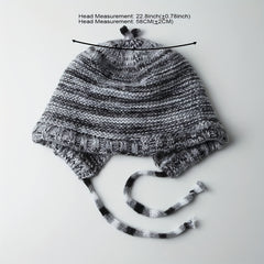 Women's Warm Knit Beanie Ear Protection Hat Winter Skull Cap