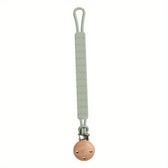 Silicone Pacifier Holder with Clip BPA-Free Chain for Teether Toys