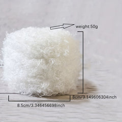 1pc Teddy Velvet Soft DIY Knitting Crocheting Gloves Hats Scarves Dolls Bags