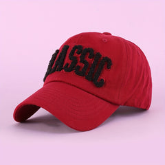Cotton Baseball Cap Solid Couple Dad Hat Lightweight Adjustable Unisex Sun Hats