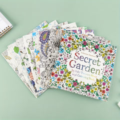 16 Unique Adult Coloring Books: No Repeat Patterns