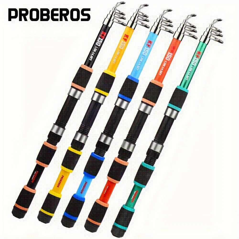 Proberos Telescopic Fishing Rod 1 5m 1 8m Lightweight & Portable