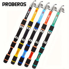 Proberos Telescopic Fishing Rod 1 5m 1 8m Lightweight & Portable