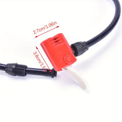 Bike Tyre Hand Air Pump Inflator Replacement Hose Tube Bicycle Accessory