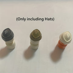 12pcs Mini Character Shaped Military Caps Building Blocks Set
