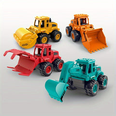 Mini Inertia Excavator Bulldozer Toy Car
