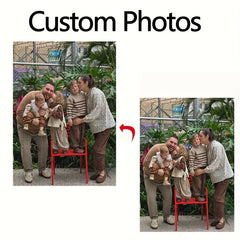 Customizable Photo Puzzle Kits Personalized Family & Couple Portraits