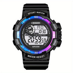 Kids Sports Watch Waterproof Glow Electronic Watch