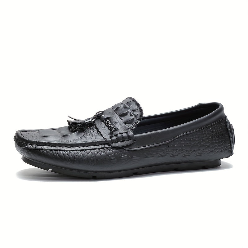 Men's Tassel Loafer Shoes Lightweight Slip On Moccasin Shoes