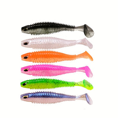 5pcs Silicone Soft Bait Fishing Lure Wobbler Lures for Fishing