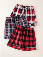 Plaid Print Shorts - Women's Spring & Summer Casual Shorts
