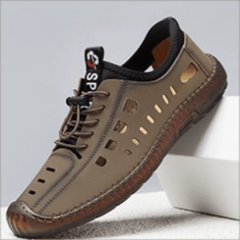 Men's Loafer Shoes No Tie Shoelaces Non-slip Slip On Sandals Spring Summer