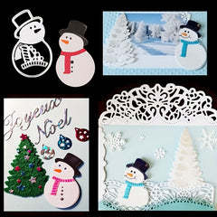 1pc Christmas Metal Cutting Dies Stencils for Paper Card Making Scrapbooking DIY