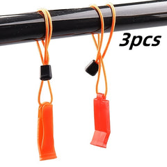 3pcs Survival Whistle with Lanyard for Outdoor Camping