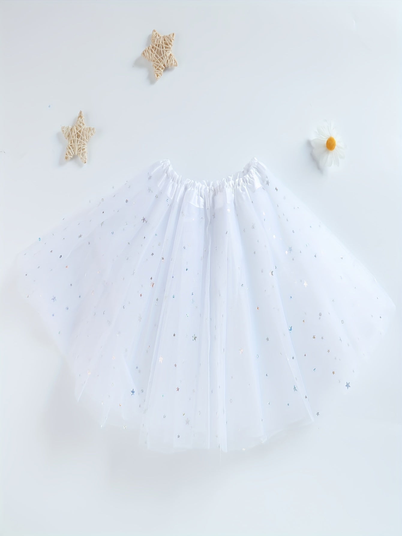 Baby Girls Princess Sequins Tulle Tutu Skirt For Party Ballet Kids