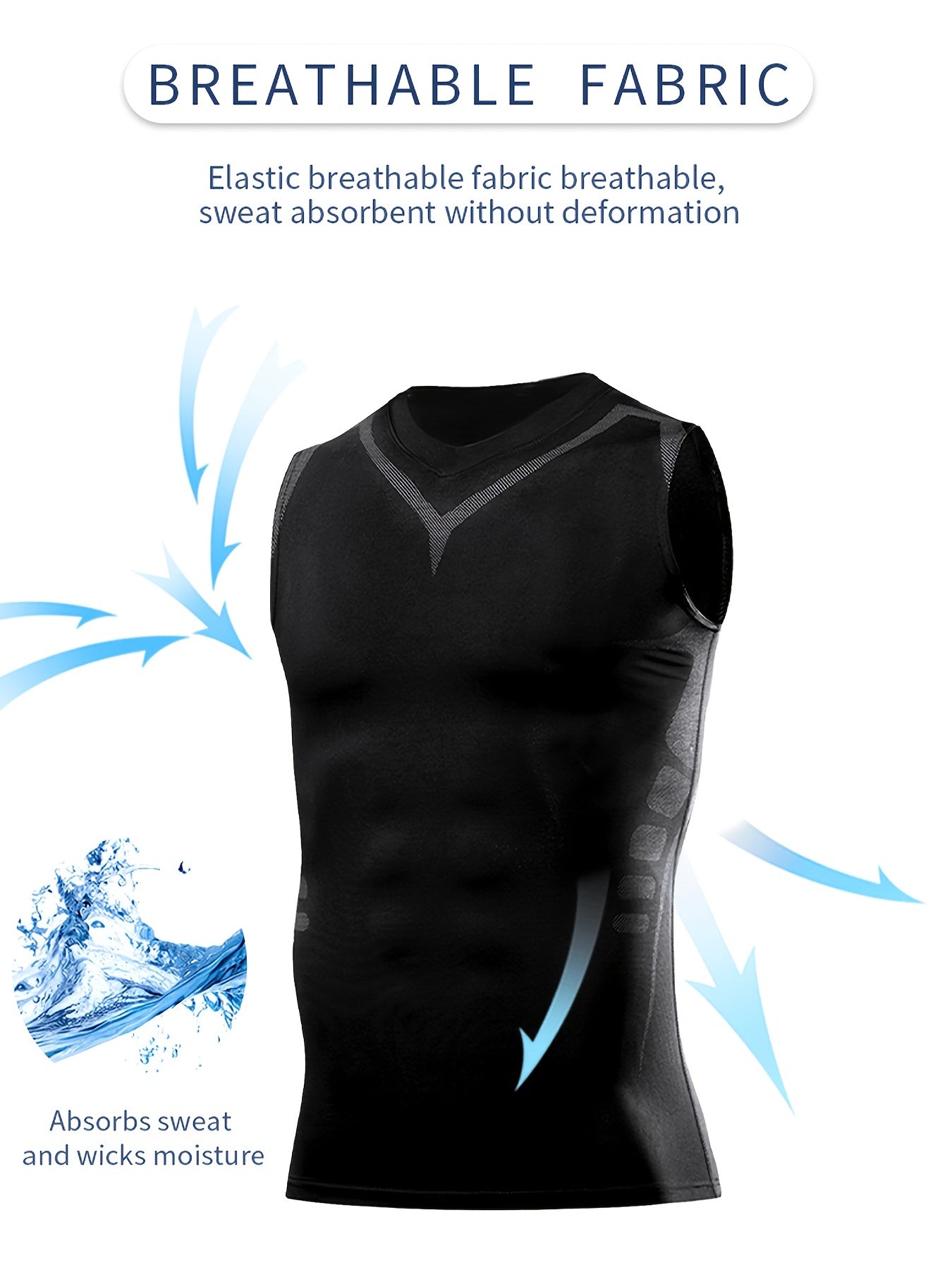Men's Active Dry Breathable Sleeveless Tank Top
