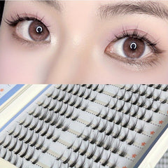 Segmented Curling False Eyelashes Natural Simulated Lightweight Soft