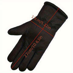 Winter Cycling Gloves Windproof Waterproof Outdoor Ski Motorcycle Riding