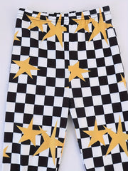 Kid's 2pcs Pajamas Set Sunglasses Dog Print Loungewear PJ Set Boy's Clothes