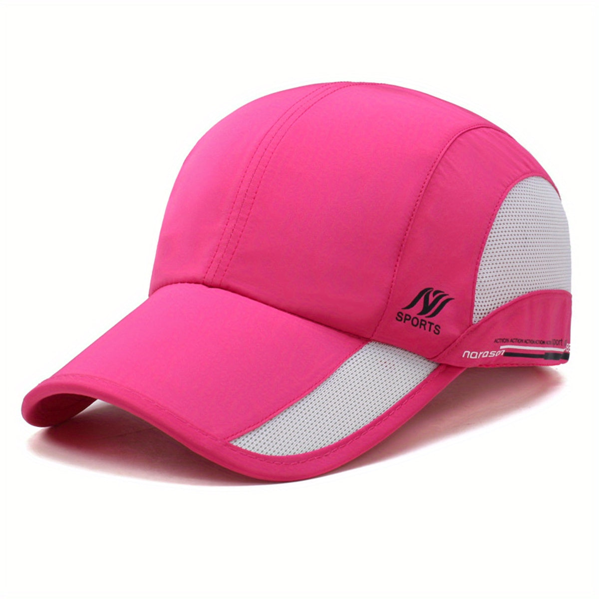 Quick Drying Mesh Summer Sun Hat Lightweight UV Protection Sports Visor Cap