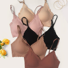 5 Pcs Seamless Wireless Bras Soft Comfy Everyday Bra