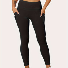 Sports Leggings With Pockets High Rise High Stretch Skinny