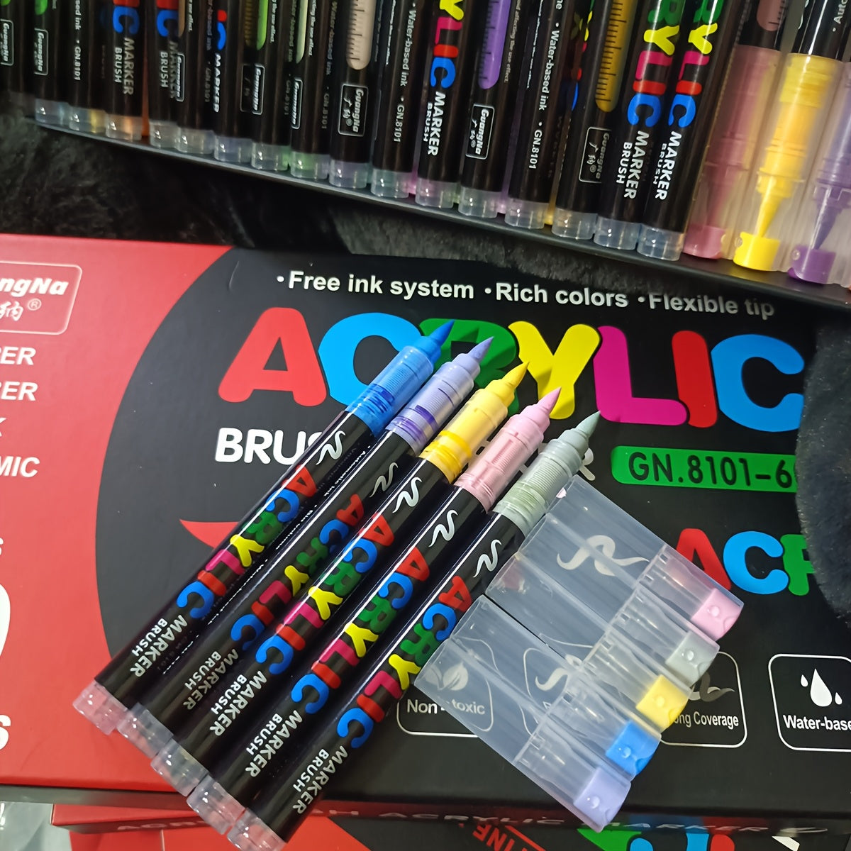 GUANNA 240 Marker Pen Set for Art and School Supplies