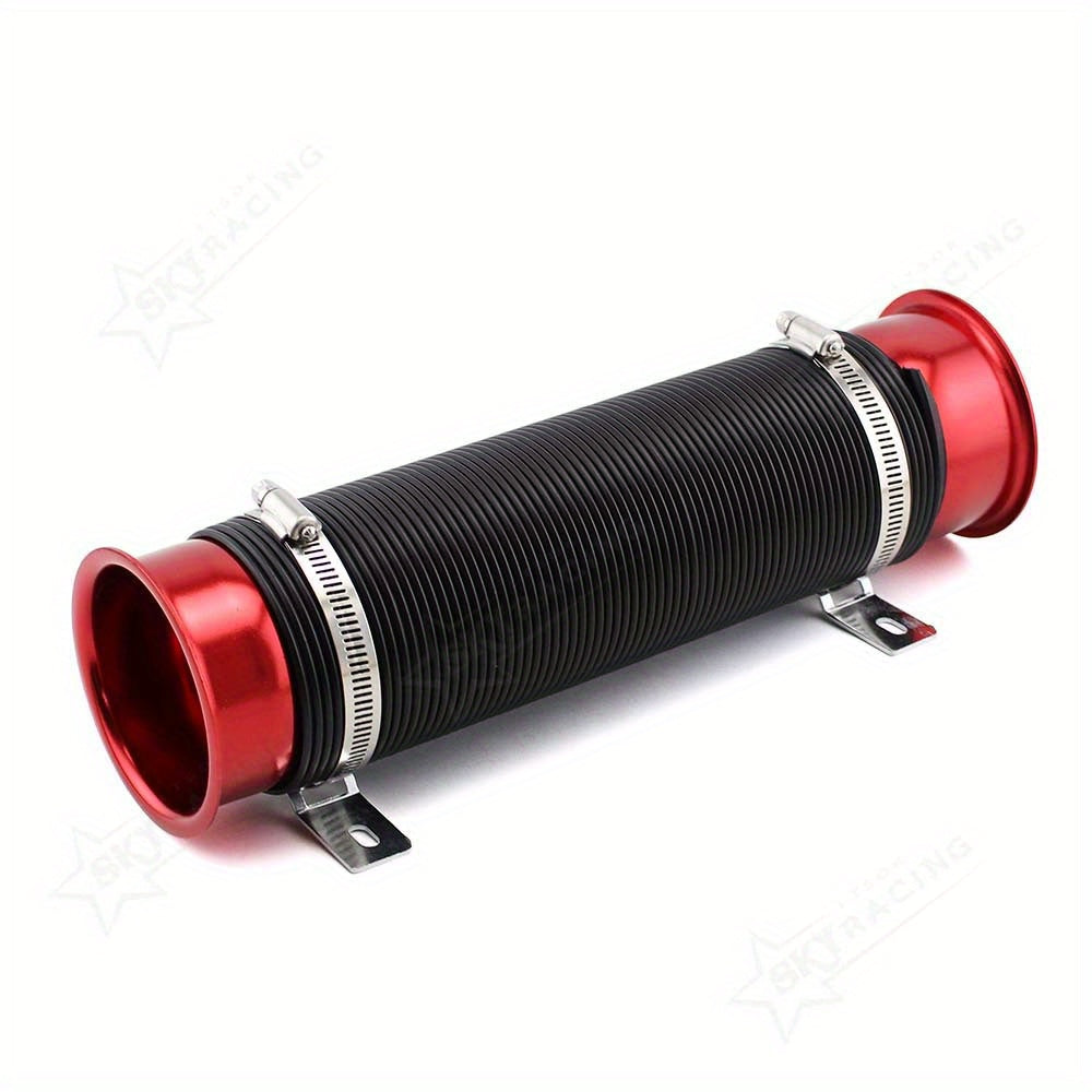 Adjustable Air Intake Hose Expansion Pipe 76mm 3in Ventilation Pipe