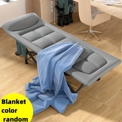 Outdoor Folding Bed Single Bed Lunch Break Bed Portable Beach Bed