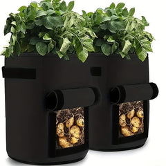 2 Packs Potato Grow Bags 85L Waterproof Fabric Sweet Potato Planter