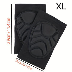 Ski Skating Cycling Knee Guard Anti collision Sponge Knee Pads