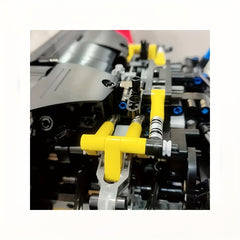 5pcs Tech Building Blocks Part 76537 Elastic Shock Absorber