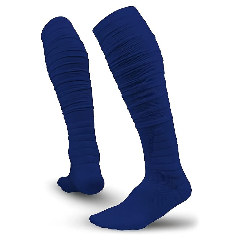 Extra Long Padded Compression Socks for Soccer & Football