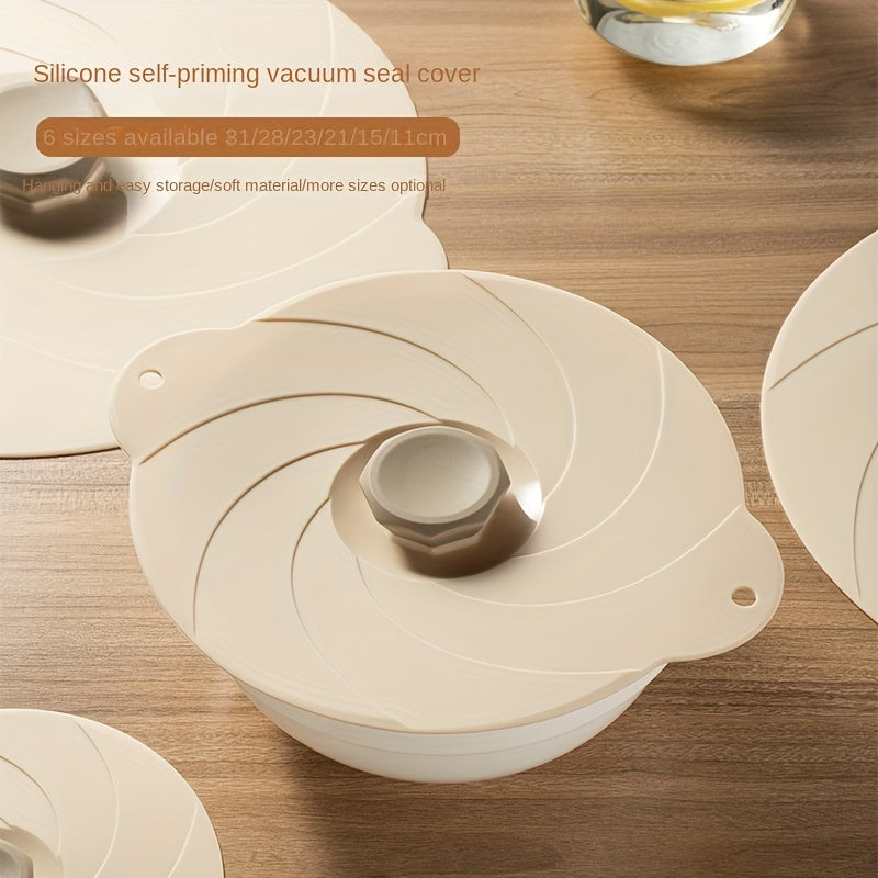 6pcs Silicone Self-suction Fresh-keeping Covers Set