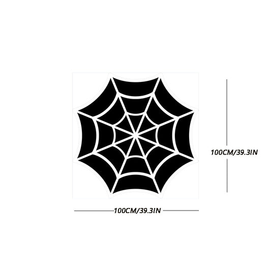 Gothic Cobweb Rug Doormat Halloween Funny Rug Personalized Decoration